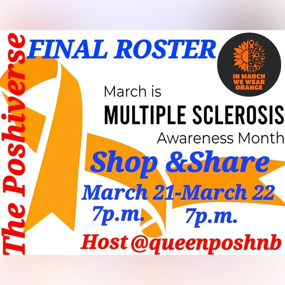 SIGN UP w/ CLOSET NAME NOW! Multiple Sclerosis Awareness Month Shop&Share! - Picture 16 of 16